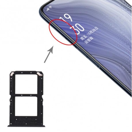 Oppo Reno Z Orjinal Sim ve MMC Kart Tepsisi Oppo Reno Z Orjinal Sim ve MMC Kart Tepsisi
